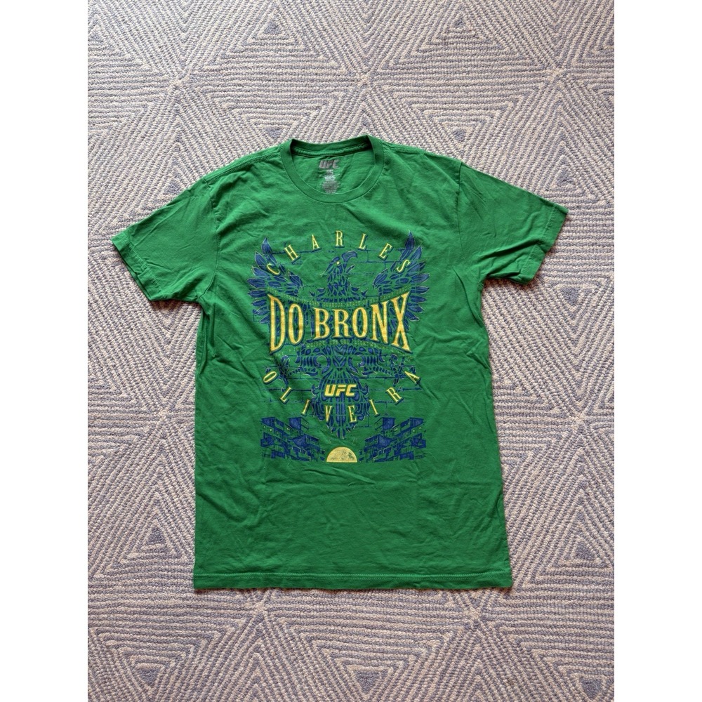 UFC Charles Olivera Do Bronx Graphic T-Shirt - Green - Small
